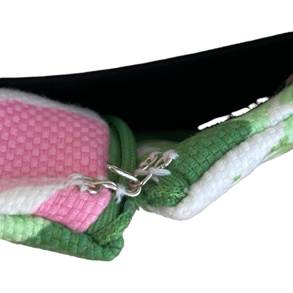 TALBOTS Multicolor Pink, Green & White Floral Canvas A-Line Midi Length Skirt, 8 - Picture 12 of 16